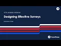 Designing Effective Surveys 11-13-24