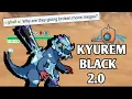 MEGA BAXCALIBUR BECOMES THE THIRD KYUREM FORM IN LEGENDS ZA