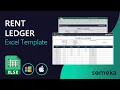 Rent Ledger Excel Template Landlord s Rent Payment Tracker
