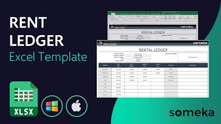 Rent Ledger Excel Template Landlord s Rent Payment Tracker