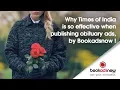 Times of India Obituary - Effectiveness of TOI Obituary Advertisement in India