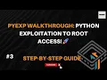 PyExp VulnHub Walkthrough Exploiting Python Misconfigurations
