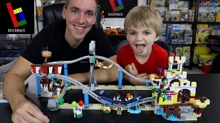 IS THIS THE BEST LEGO ROLLER COASTER?