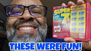Super 7 s is a fun scratch off ticket