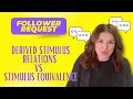 Dana Do s Clarifying Confusion About Derived Stimulus Relations and Stimulus Equivalence