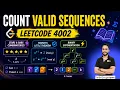 Count Valid Sequences Leetcode 4002 Number Thoery
