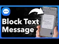 How To Block Text Messages On Android