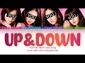 UP & DOWN - YOUR GIRL GROUP | ORIGINAL - EXID | 4 MEM VER. | HAN/ROM/ENG COLOR CODED LYRICS