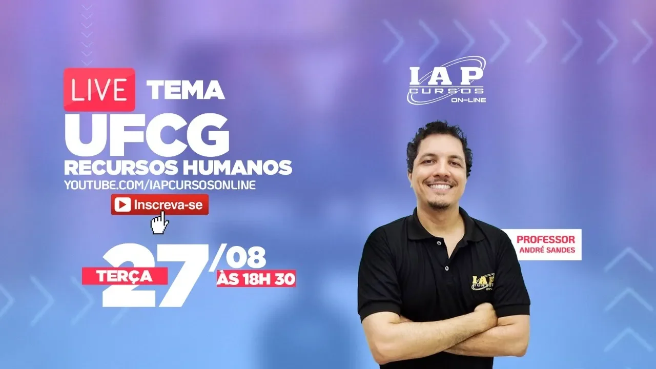 Live: UFCG Recursos Humanos.