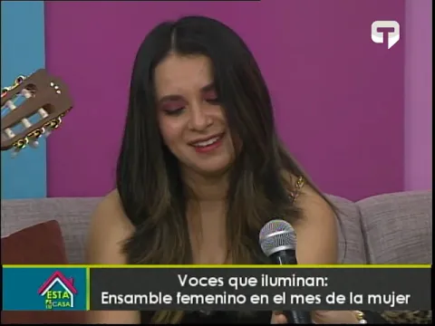 Voces que Iluminan Ensamble femenino en el mes de la mujer