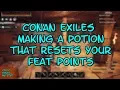 Conan Exiles Making a Potion that Resets Your Feat Points