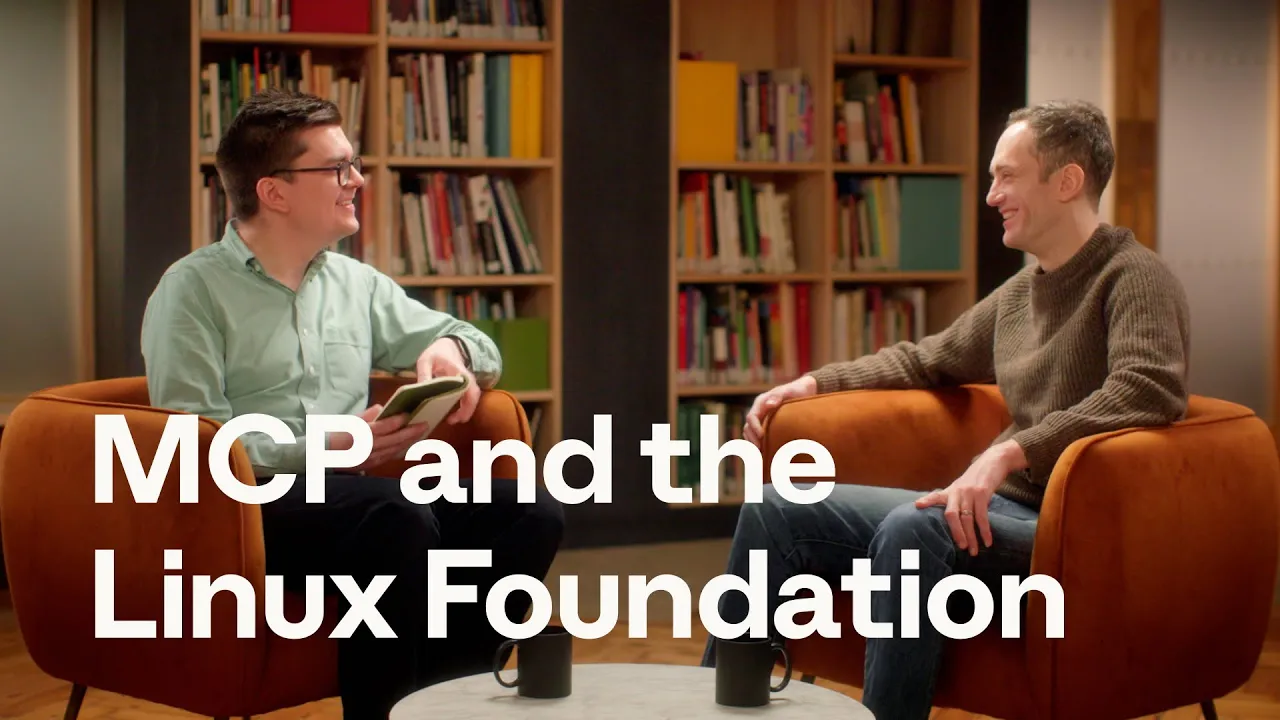 Video: Why we built—and donated—the Model Context Protocol (MCP)