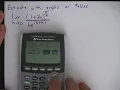Calculus Finding Limits with Tables or Graphs Using ti-84 Calculator