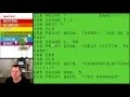 Programming in BASIC on the Color Computer - First custom game