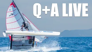 How to Control Power on a Catamaran (Traveller, Boards & Strong Wind Gybes) | Q+A