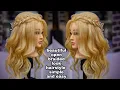 easy braid hairstyle for party open hairstyle for sangeet occasion Dutch braid hairstyle 2020