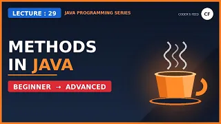 Methods in java in Hindi L-29 Java complete tutorial series for beginners