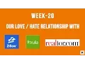Week 20 Our Relationship with Zillow Etc