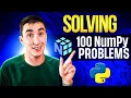 Solving 100 Python NumPy Problems From easy to difficult