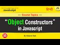 Object Constructors JavaScript Object Constructors Tutorial in