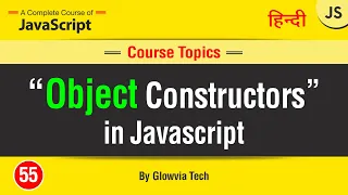 Object Constructors JavaScript Object Constructors Tutorial in