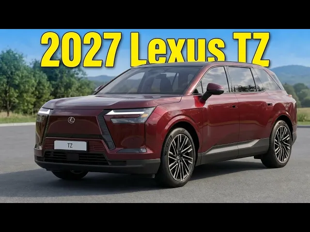 2027 Lexus TZ: The Stunning 3-Row Electric SUV That Redefines Premium Luxury