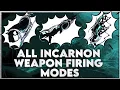 Overview of all INCARNON primary secondary weapons - WARFRAME