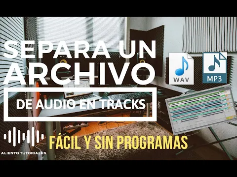 Download MP3 Separar Archivos de Audio en Tracks Individuales | GRATIS, RÁPIDO Y SIN PROGRAMAS | Tutorial