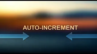 MySQL AUTO INCREMENT Field