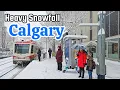 Sneeuwval in Calgary Alberta Canada in november 2025 #canada #calgary #sneeuw #sneeuwval #yyc