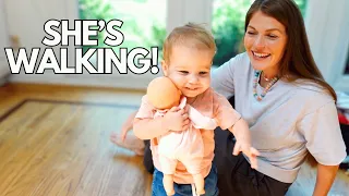 Scarlett is WALKING! & updates!!