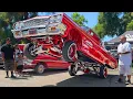 Lowrider Hopping Contest Classic Car Show in LA