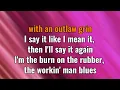 Braxton Keith - Real Damn Deal (karaoke) (by request)