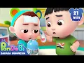 Download Lagu Aku Bisa Merawat Adikku Yang Sedang Sakit | Kebiasaan Baik Anak | Super Pandobi Bahasa Indonesia