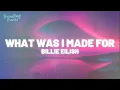 Lagu Billie Eilish - What Was I Made For (Lyrics)