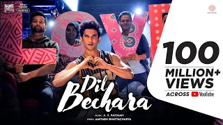 Dil Bechara Title Track Sushant Singh Rajput Sanjana Sanghi A R Rahman Mukesh C Amitabh B 