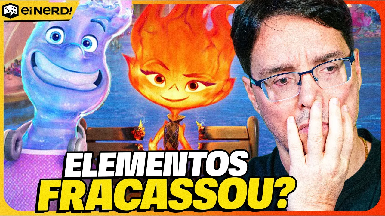 ASSISTI ELEMENTOS DA PIXAR! REALMENTE FRACASSOU? O que achei [Sem Spoilers]