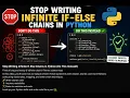 Why You Should Stop Using If-Else in Python