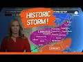 Widespread Ice Snow Storm Widespread Power Outages Travel Chaos
