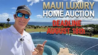 Maui Luxury Home Auction 6M Highest Bid 65 Wili Okai Puunoa
