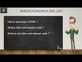 Inline External Script in JavaScript Tamil