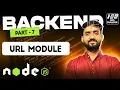 Handling URL s in NodeJS Full Stack Web Development 2024 Day 83 of