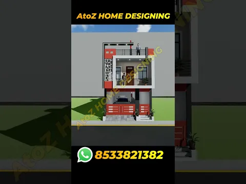 Car Parking के साथ मकान का नक्शा #house #shorts #home #youtubeshorts #construction #electrical