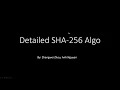 Detailed SHA-256 Algorithm Explanation updated