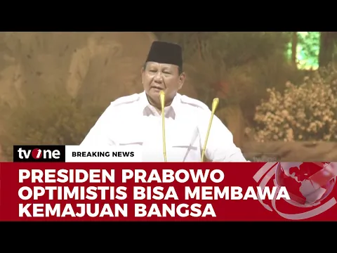 Pidato Presiden Prabowo: Pak Jokowi Sangat Berjasa untuk Indonesia