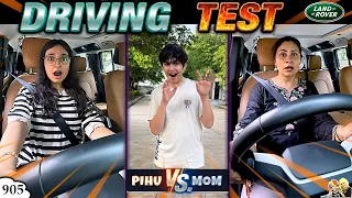 DRIVING TEST on Defender | Ep 905 | Mom vs Pihu Driving Challenge | Aayu and Pihu Show