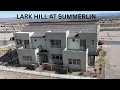 Lark Hill at Summerlin New Townhomes For Sale Unit - 2 1796 sf 505k