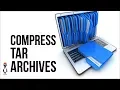 Compressing Tar Archives in Linux