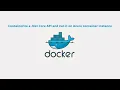 Containerize a NET Core API and run it on Azure container instance