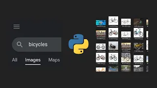 How to web-scrape google search images with Python - in 1 minute